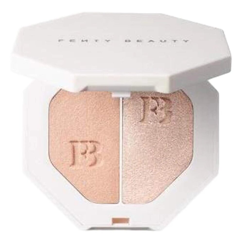 Fenty Beauty: Killawatt Freestyle Highlighter Duo: Lightening Dust  Fire Crystal